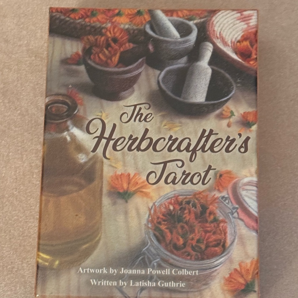 BNWT The Herbcrafter's Tarot Card
